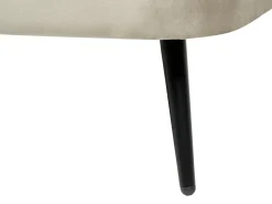 Chaise longue versione sinistra ALLIER Velluto Beige