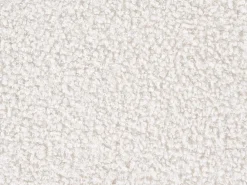 Chaise longue versione sinistra MIRMANDE Bouclé Bianco sporco
