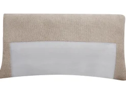 Chaise longue VIZILLE Tessuto Tortora
