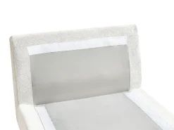 Chaise longue VIZILLE Tessuto Bianco sporco