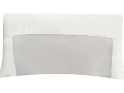 Chaise longue VIZILLE Tessuto Bianco sporco