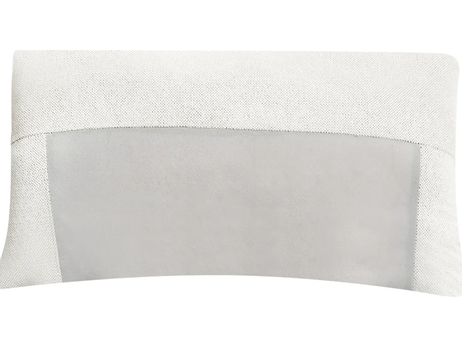 Chaise longue VIZILLE Tessuto Bianco sporco