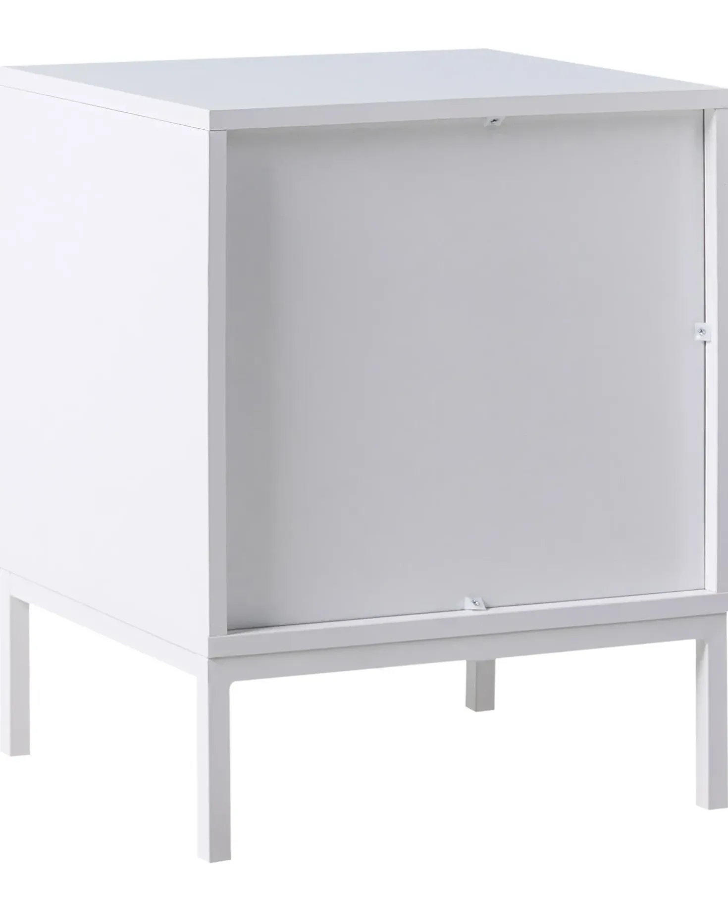 Comodino 2 cassetti ADELAIDE Bianco