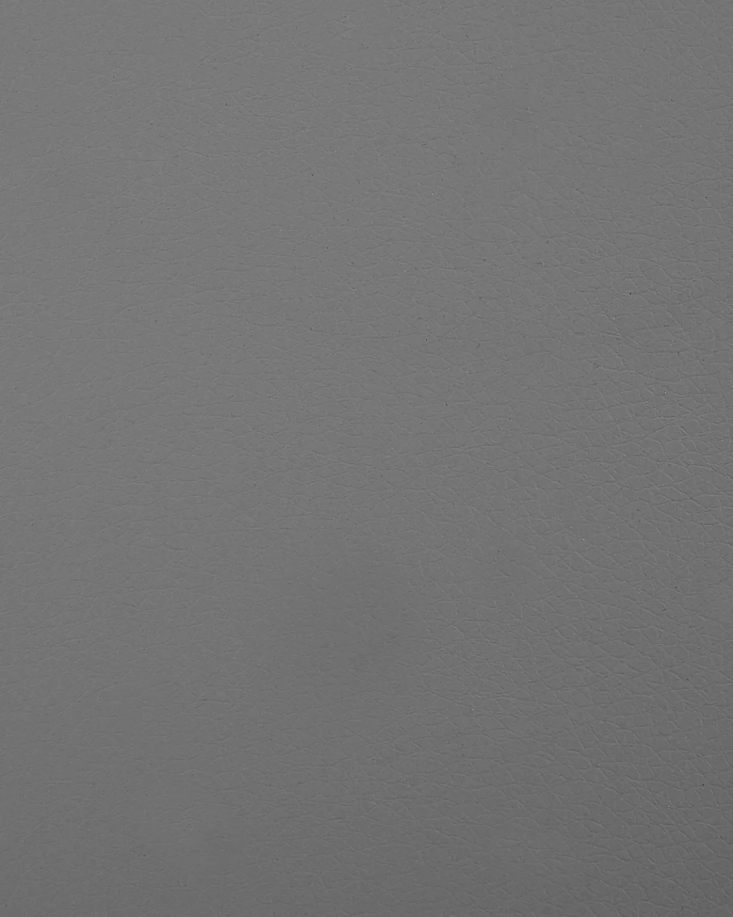 Comodino 2 cassetti ESSONNE Pelle sintetica Grigio