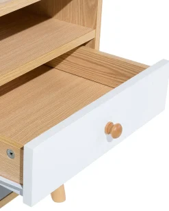 Comodino 2 cassetti FARGO Marrone chiaro