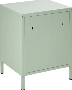 Comodino 2 cassetti MALAVI Metallo Verde menta