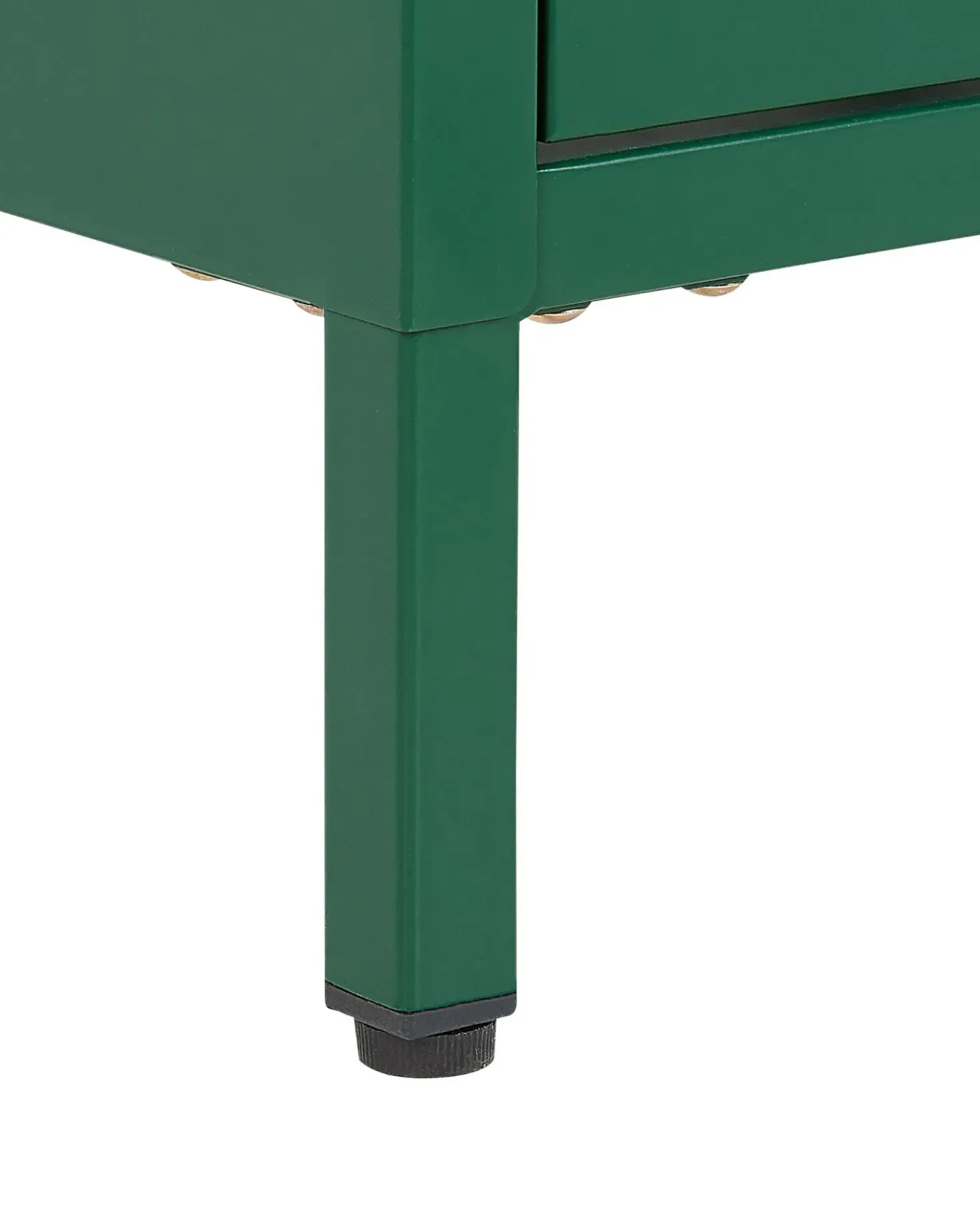 Comodino 2 cassetti MALAVI Metallo Verde