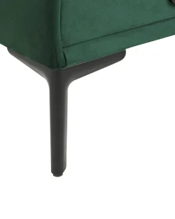 Comodino 2 cassetti SEZANNE Velluto Verde scuro