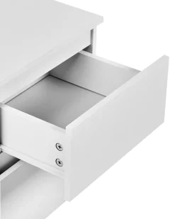 Comodino 2 cassetti WINNIPEG Bianco