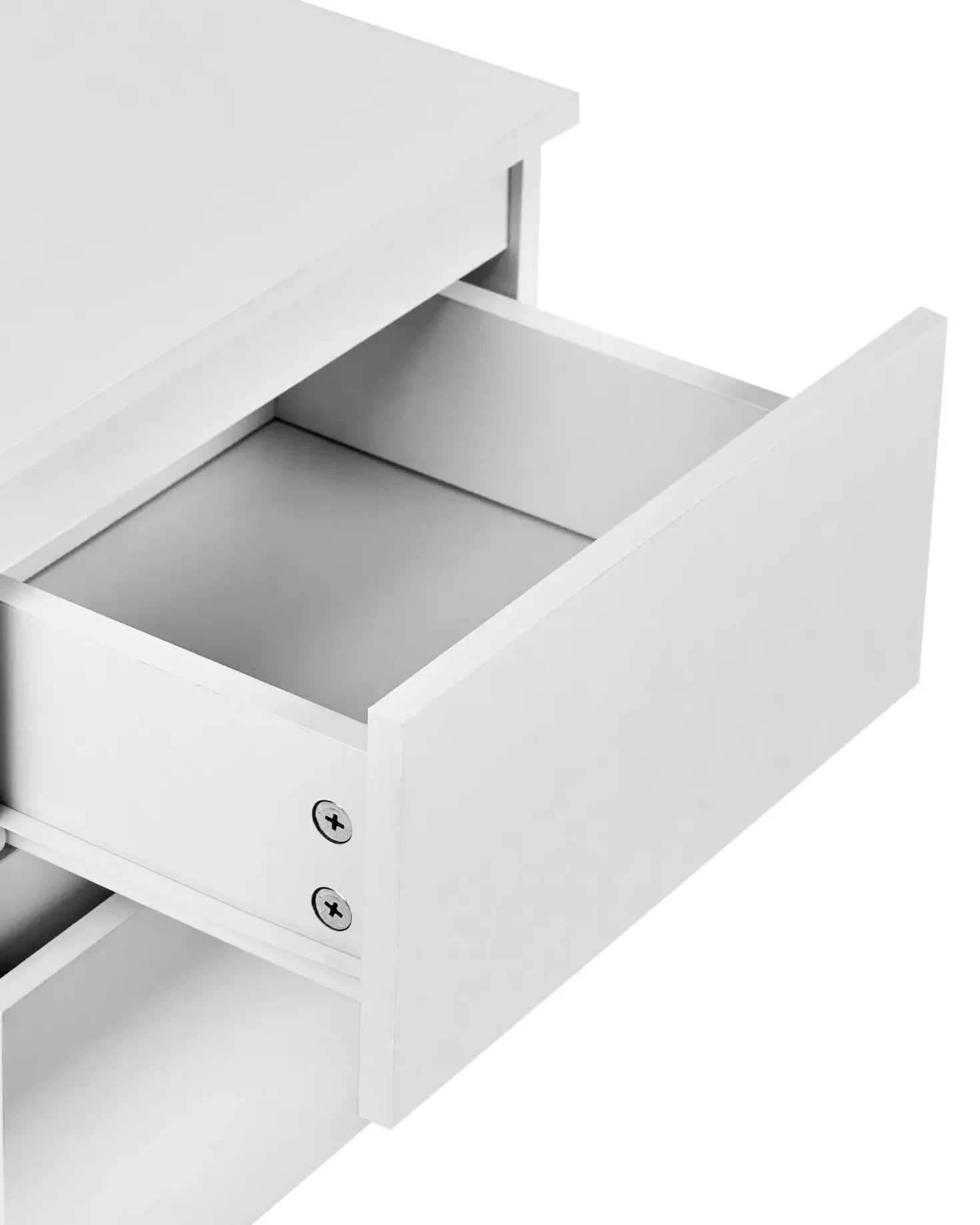 Comodino 2 cassetti WINNIPEG Bianco