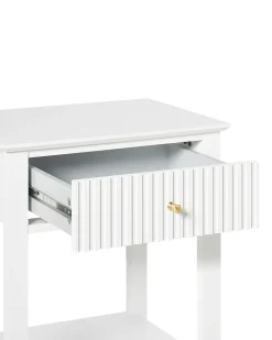 Comodino 1 cassetto ASSISI Bianco