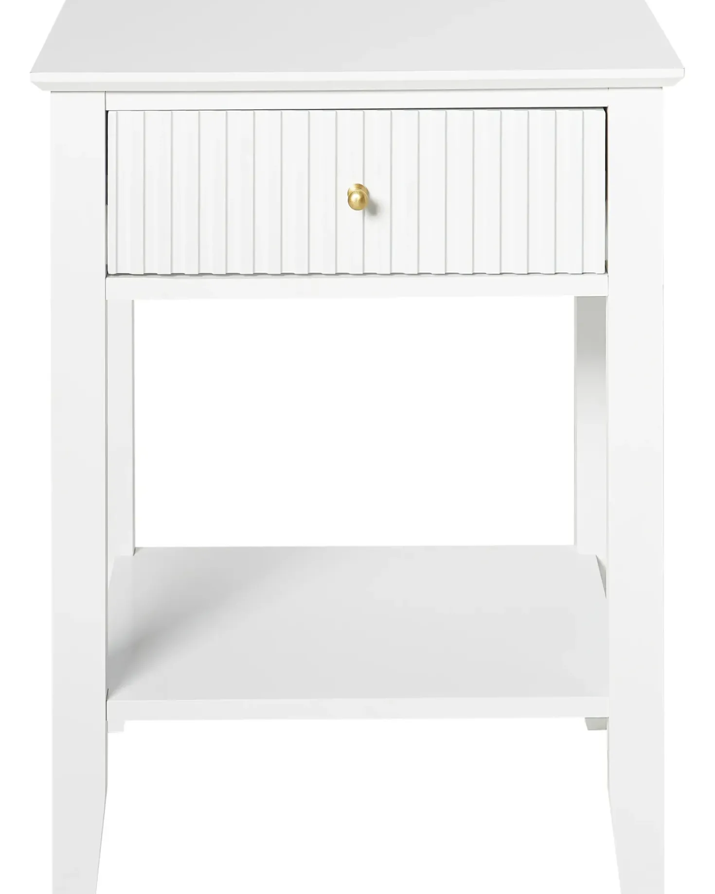 Comodino 1 cassetto ASSISI Bianco