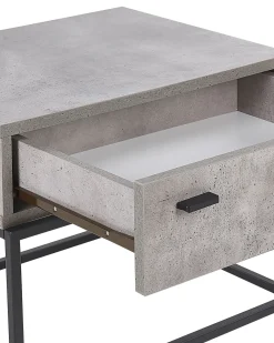 Comodino 1 cassetto CAIRO Grigio chiaro