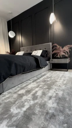 Comodino 1 cassetto CAIRO Grigio chiaro