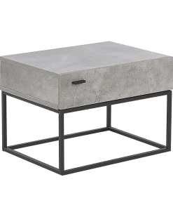 Comodino 1 cassetto CAIRO Grigio chiaro