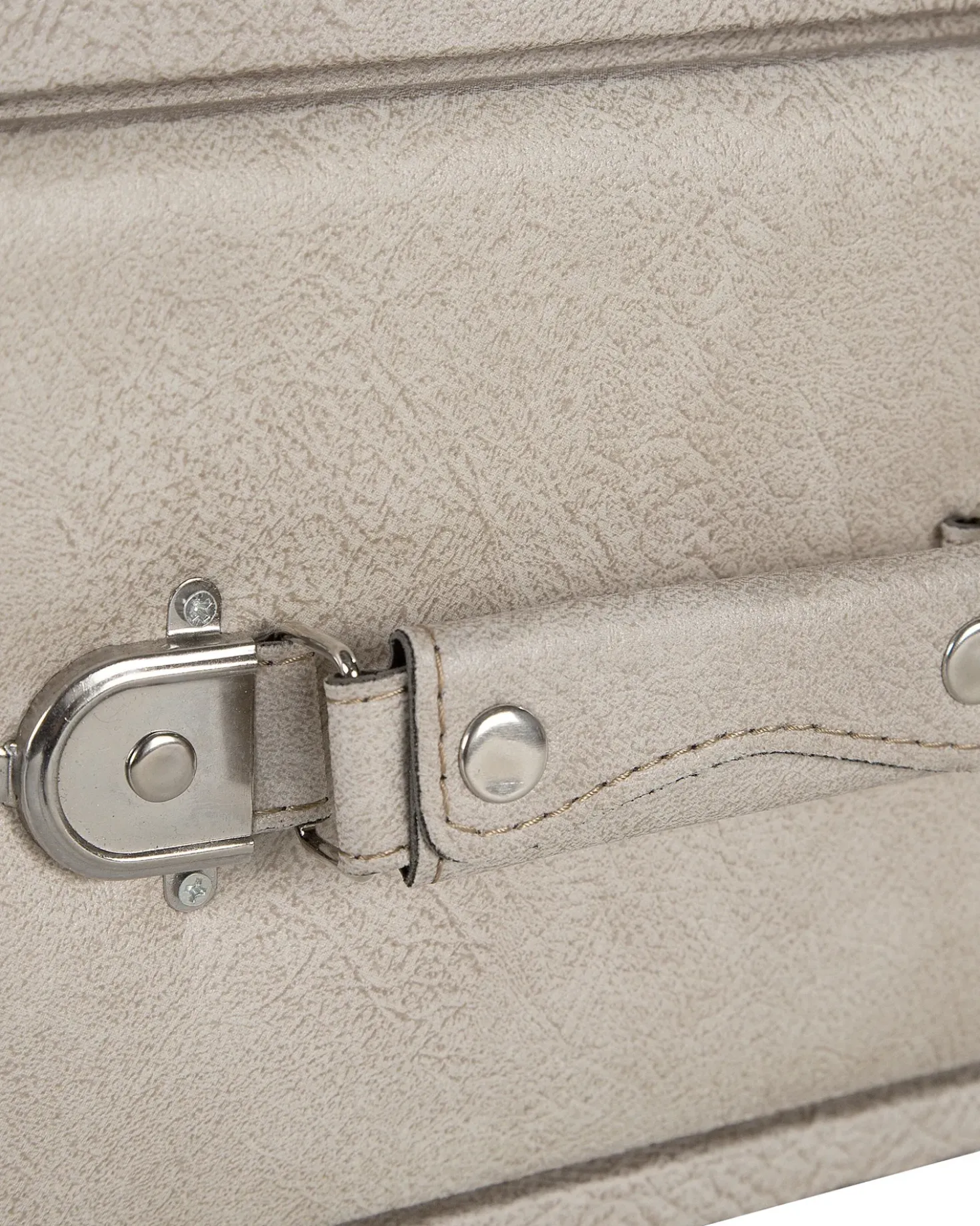 Comodino 1 cassetto EUROSTAR Pelle sintetica Beige