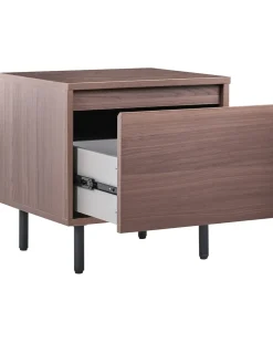 Comodino 1 cassetto NIKEA Marrone scuro