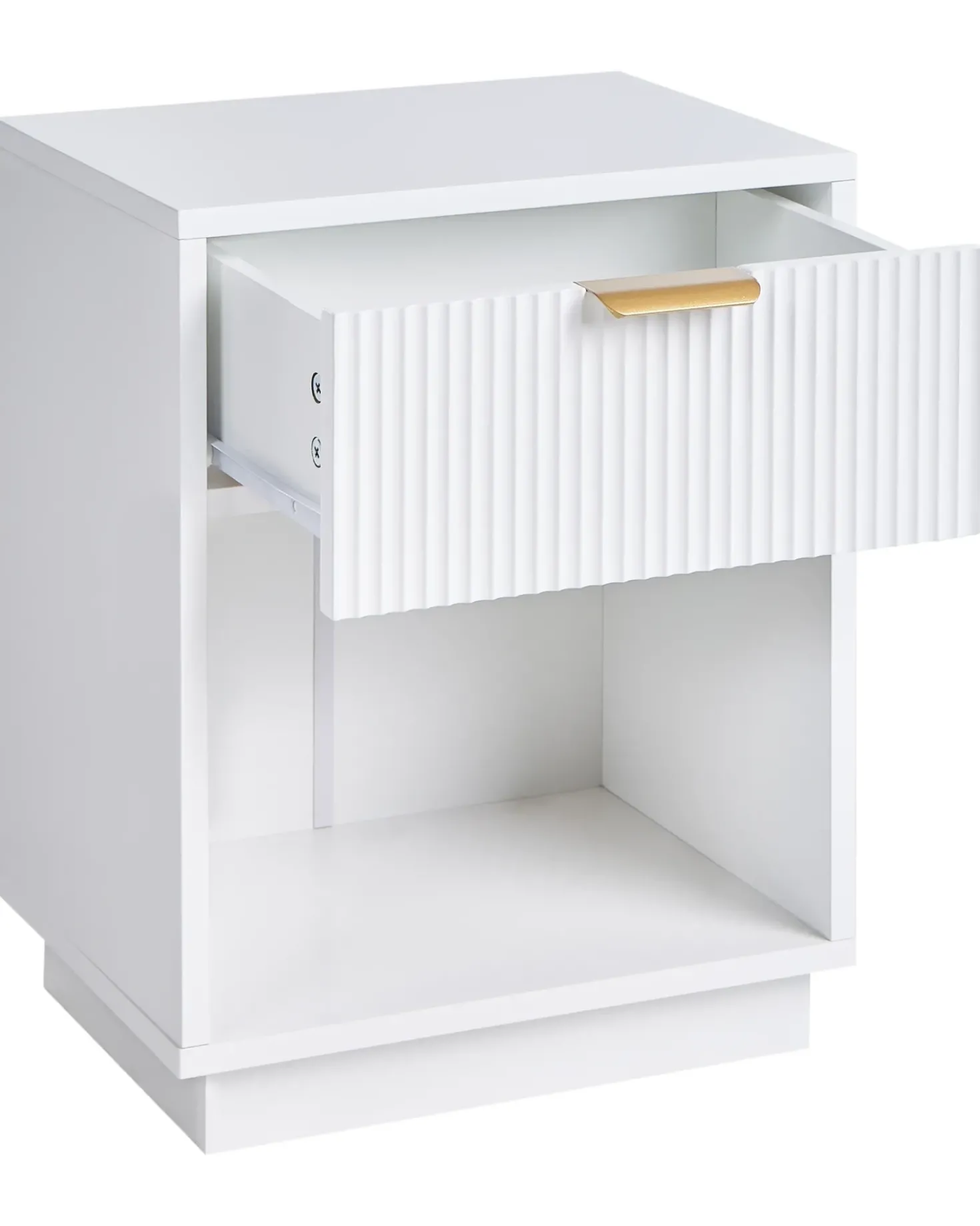 Comodino 1 cassetto SUMMERVILLE Bianco