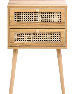 Comodino BUTTE Marrone chiaro
