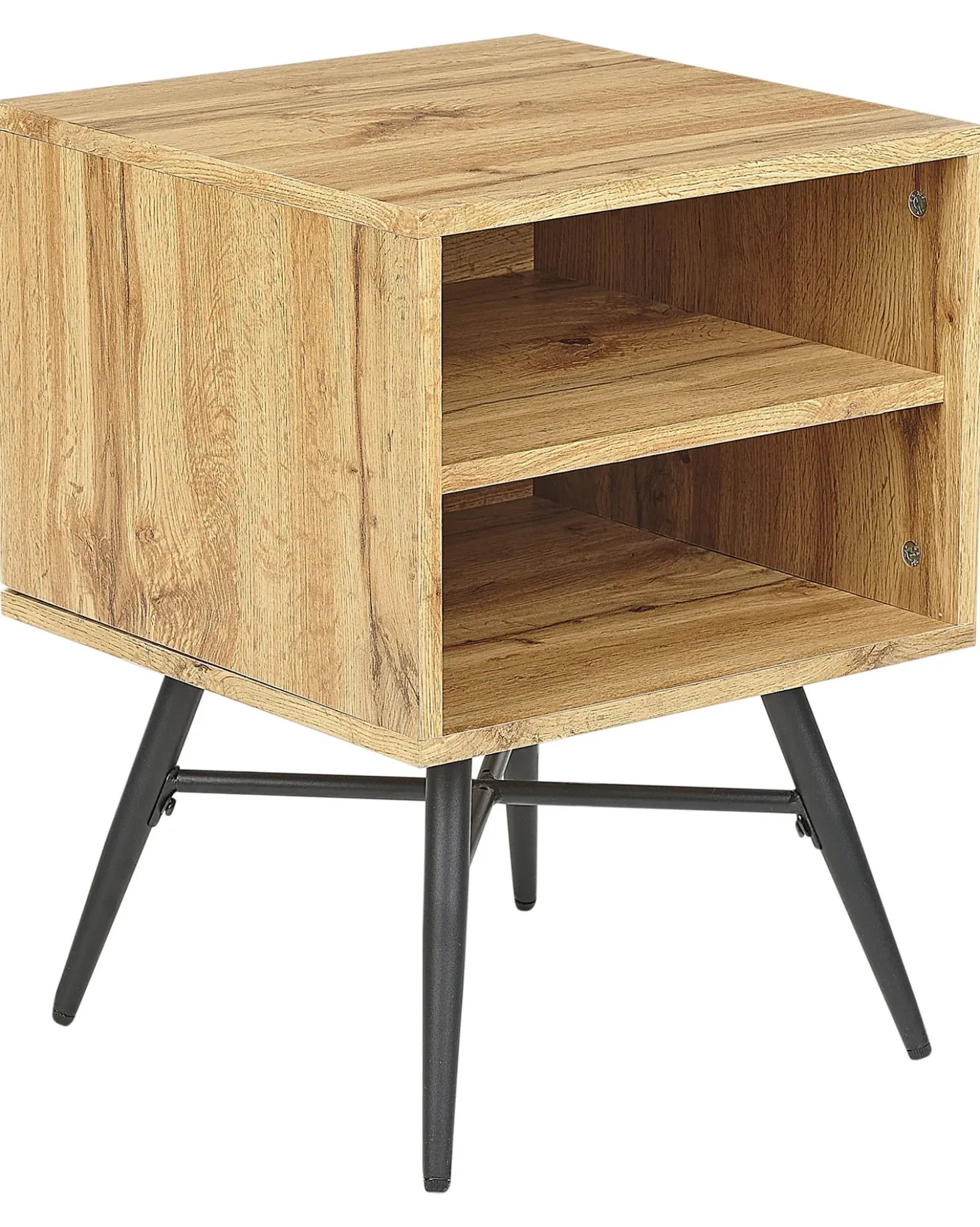 Comodino LUBOCK Marrone chiaro