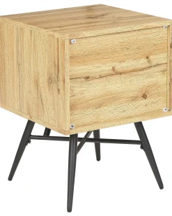 Comodino LUBOCK Marrone chiaro