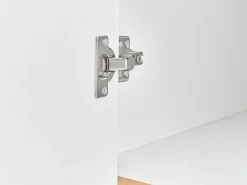 Consolle salvaspazio con tavolo a scomparsa FLOMOT Bianco 80 cm 40/80 cm Pieghevole