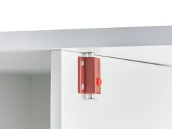 Consolle salvaspazio con tavolo a scomparsa FLOMOT Bianco 80 cm 40/80 cm Pieghevole