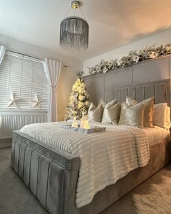 Coperta ABTEH 150 x 200 cm Bianco