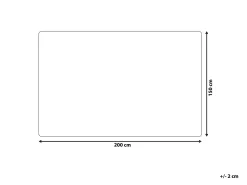 Coperta ABTEH 150 x 200 cm Bianco