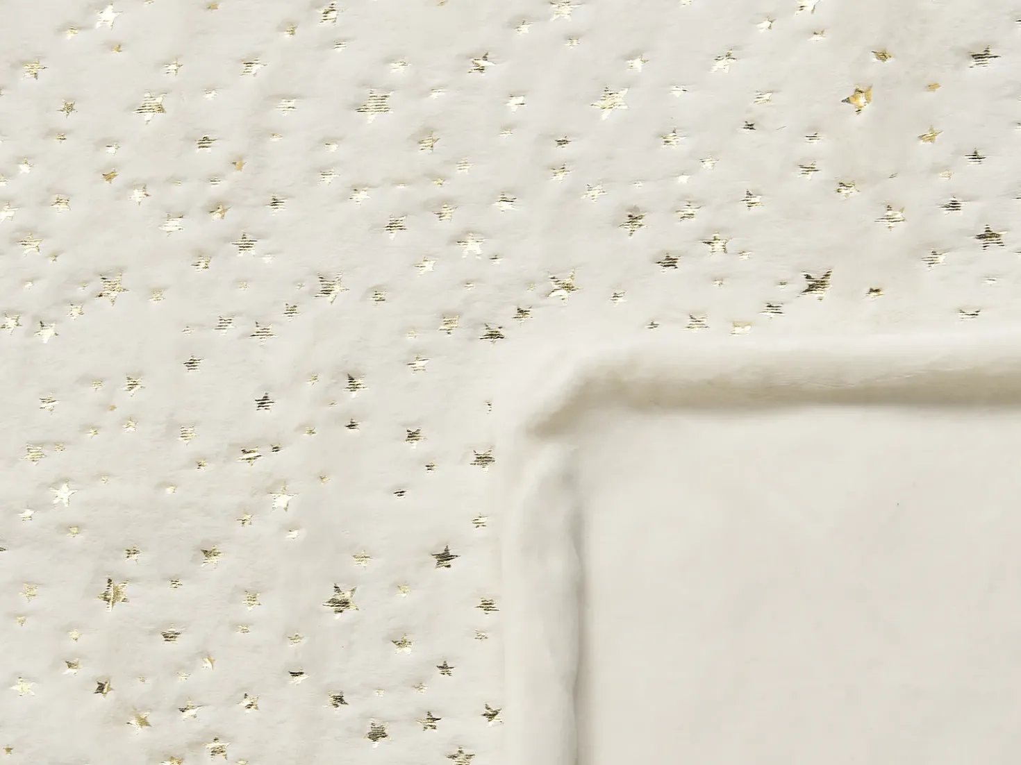 Coperta ALAZEYA 130 x 180 cm Bianco sporco