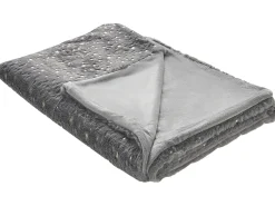 Coperta ALAZEYA 130 x 180 cm Grigio