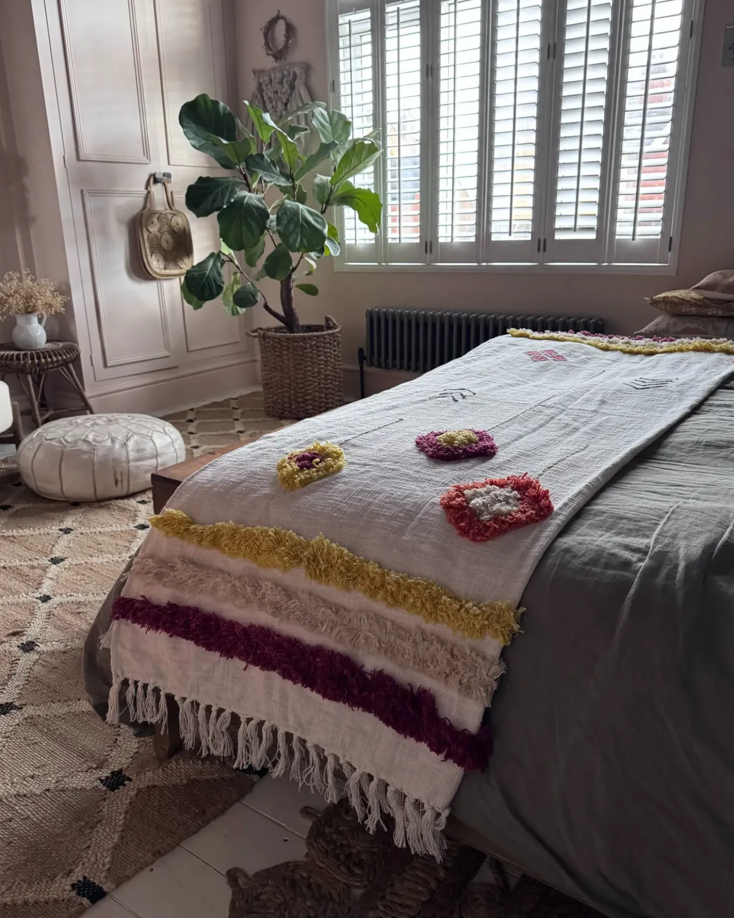 Coperta AMROHA Cotone 130 x 180 cm Multicolore