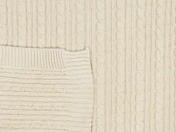 Coperta ANAMUR Cotone 110 x 180 cm Beige