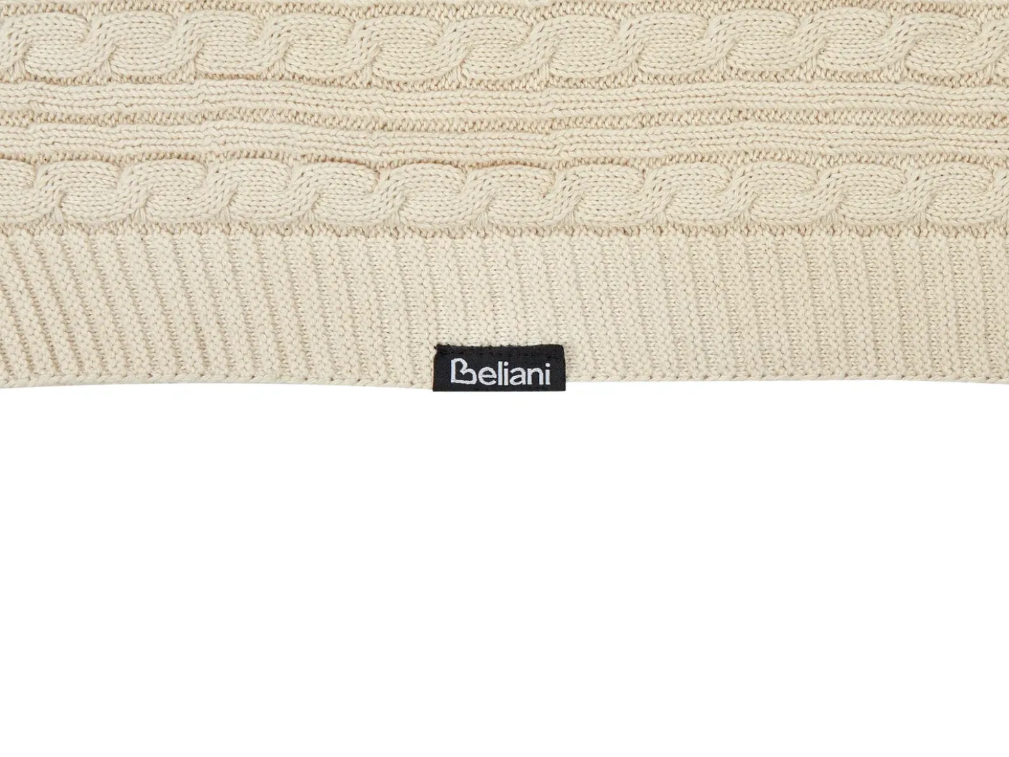 Coperta ANAMUR Cotone 110 x 180 cm Beige