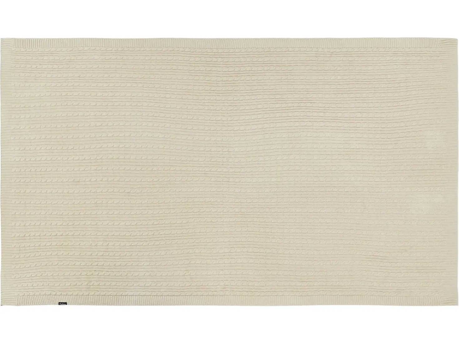 Coperta ANAMUR Cotone 110 x 180 cm Beige