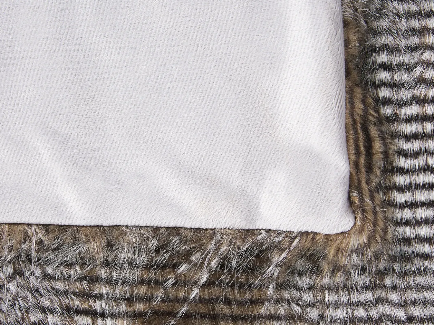 Coperta ASDAD Tessuto 180 x 220 cm Marrone