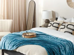 Coperta BAYBURT 200 x 220 cm Blu