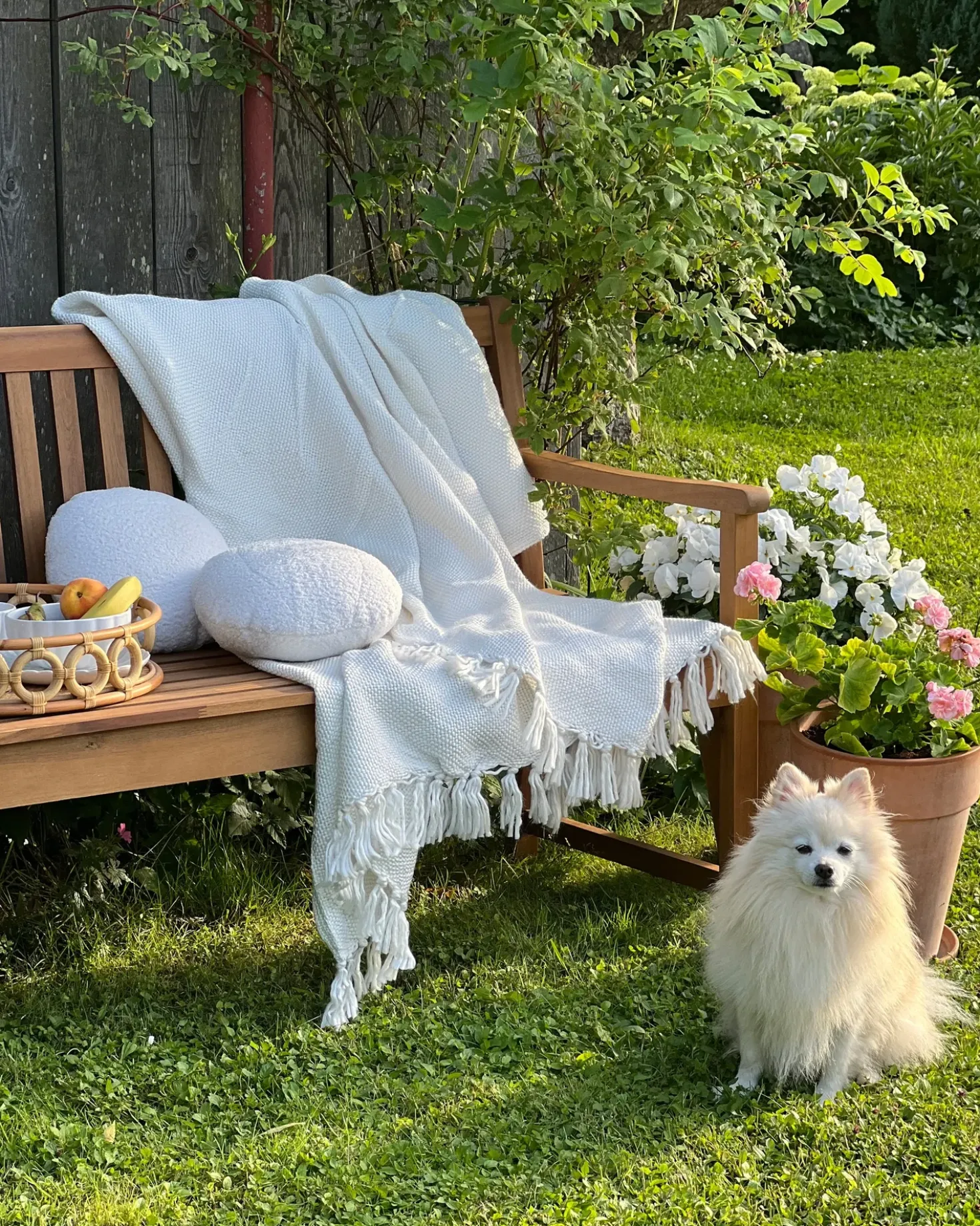 Coperta CHAOHANI Tessuto 150 x 200 cm Bianco sporco