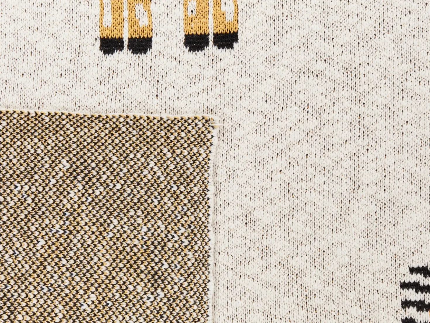Coperta CHILARI Cotone 130 x 170 cm Beige