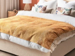 Coperta FIROZABAD Cotone 130 x 180 cm Arancione