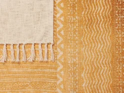 Coperta FIROZABAD Cotone 130 x 180 cm Arancione