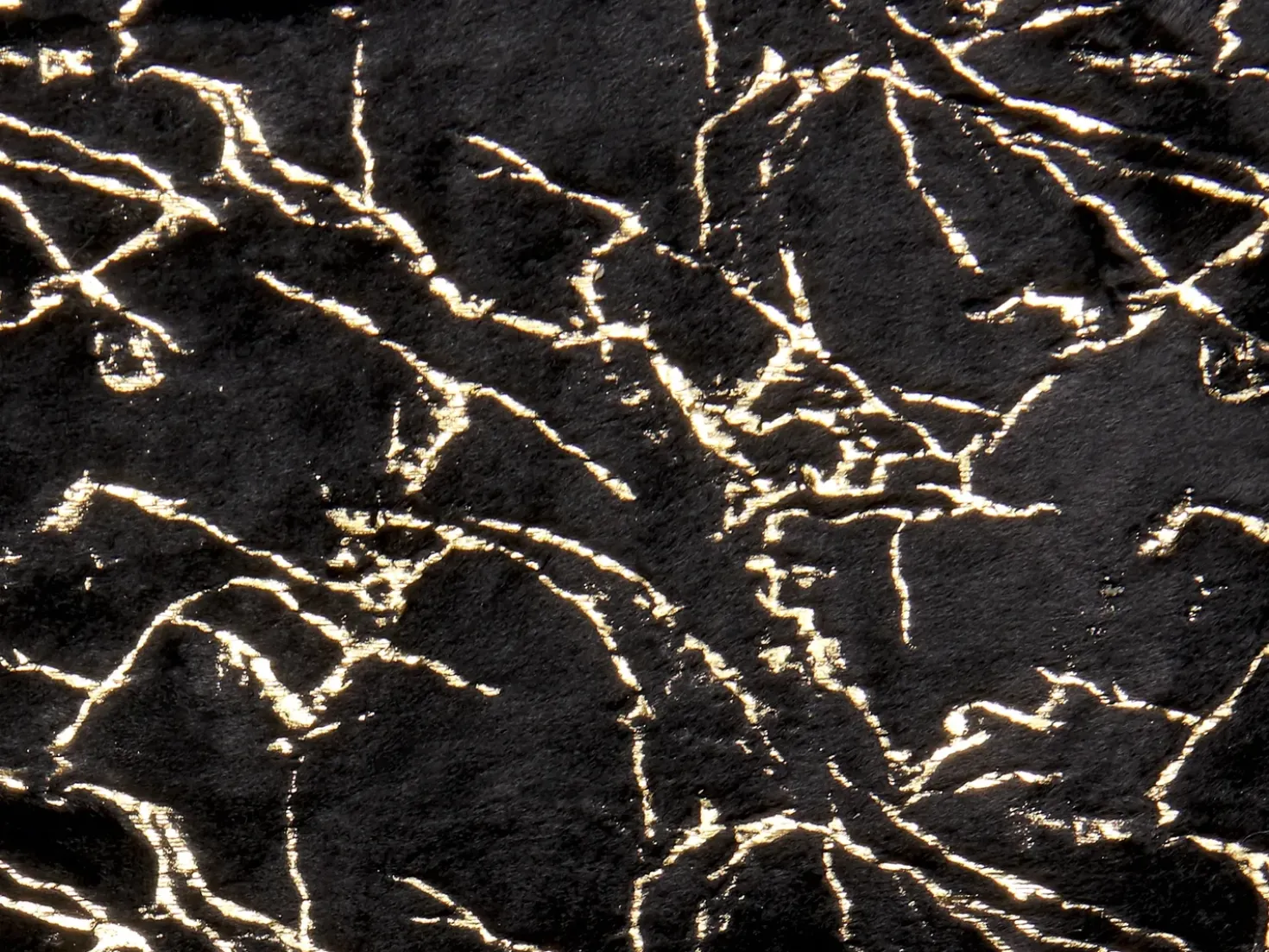 Coperta GODAVARI 130 x 180 cm Nero