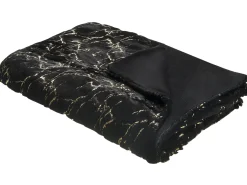 Coperta GODAVARI 130 x 180 cm Nero