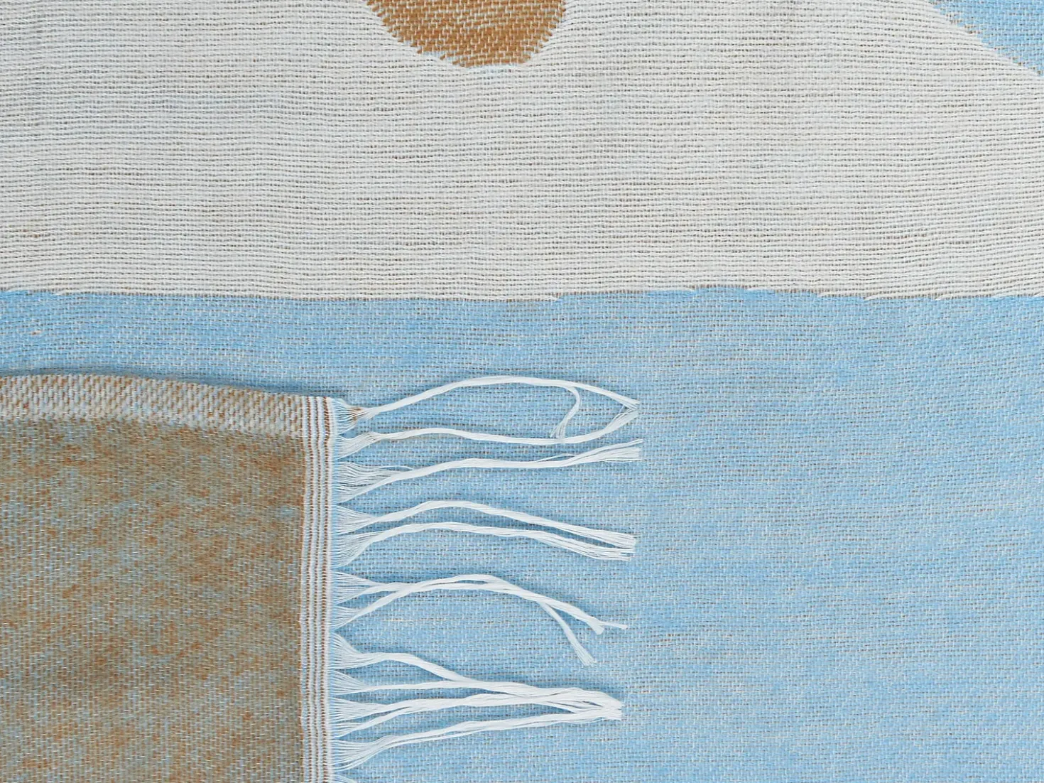 Coperta HAKUI 130 x 170 cm Blu