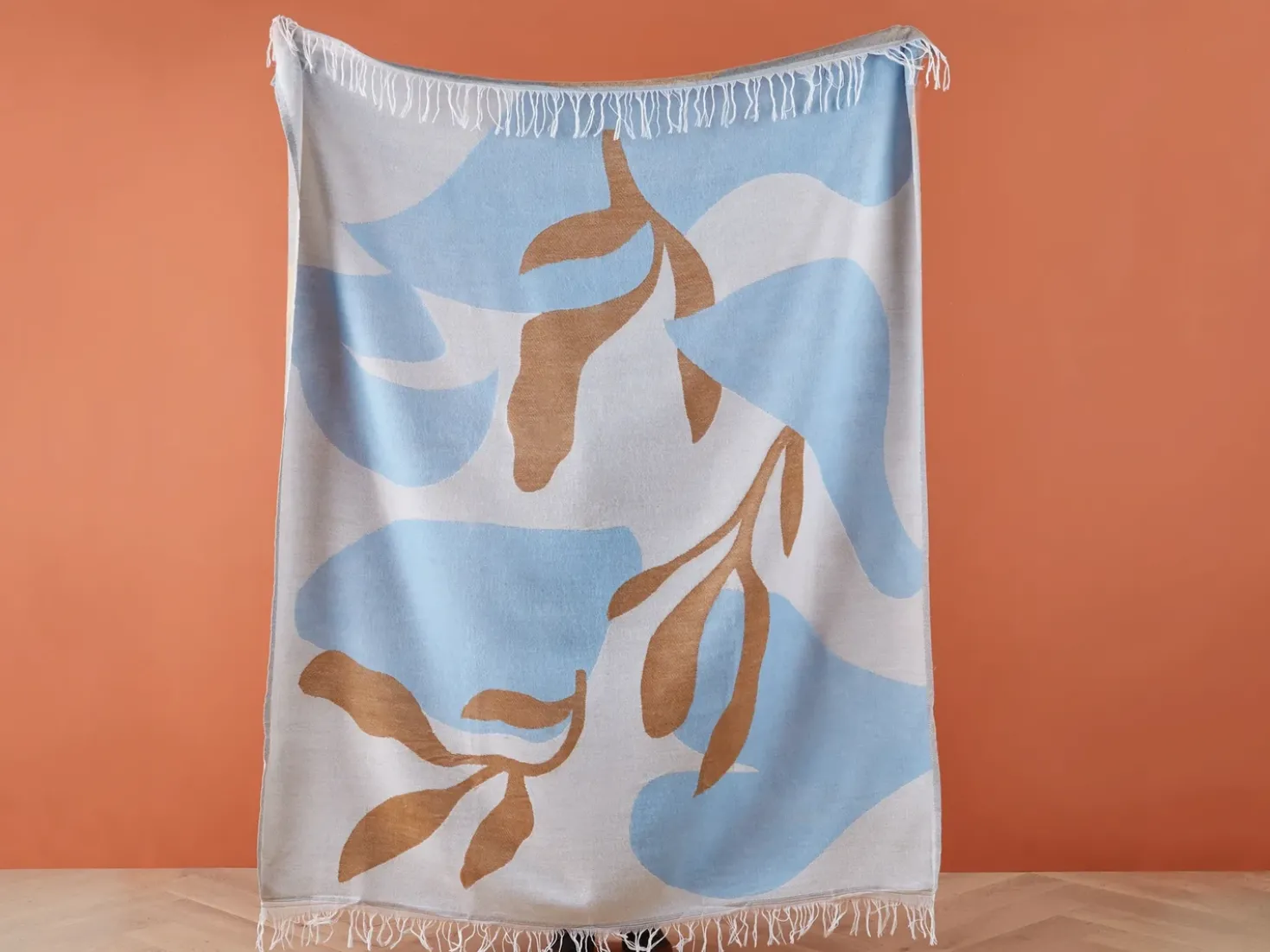 Coperta HAKUI 130 x 170 cm Blu