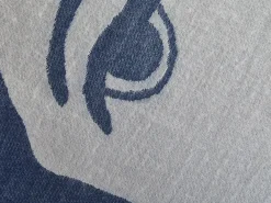 Coperta HALEDE 130 x 170 cm Blu