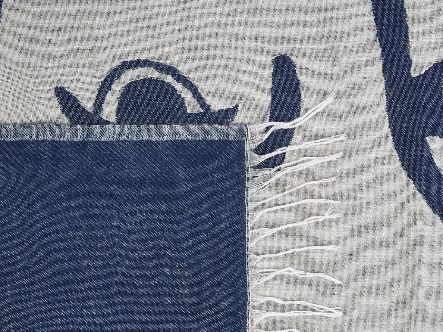 Coperta HALEDE 130 x 170 cm Blu