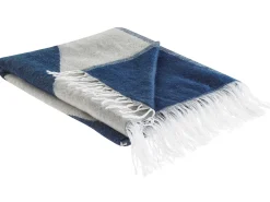 Coperta HALEDE 130 x 170 cm Blu