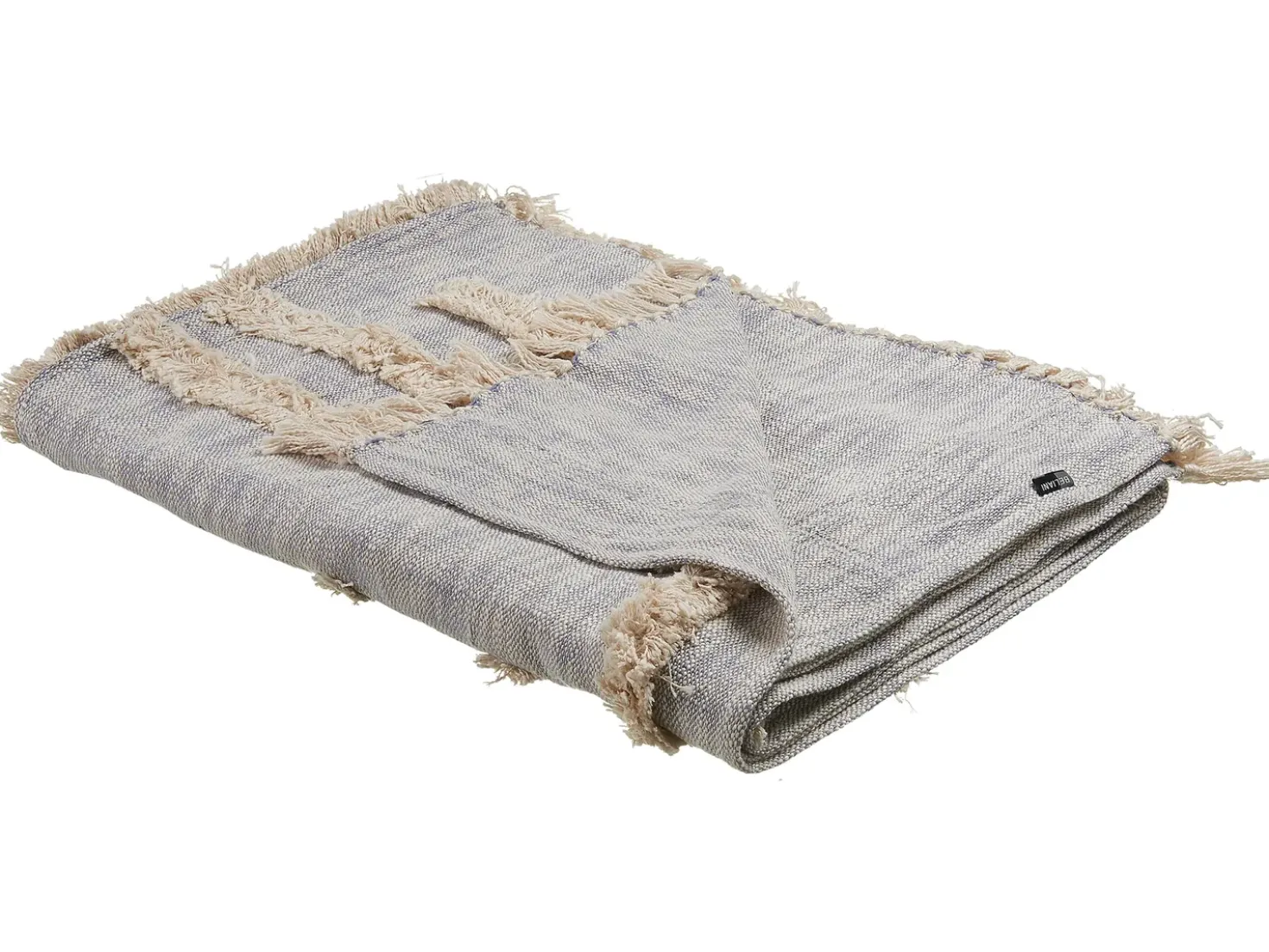 Coperta HOSPET Cotone 130 x 180 cm Grigio