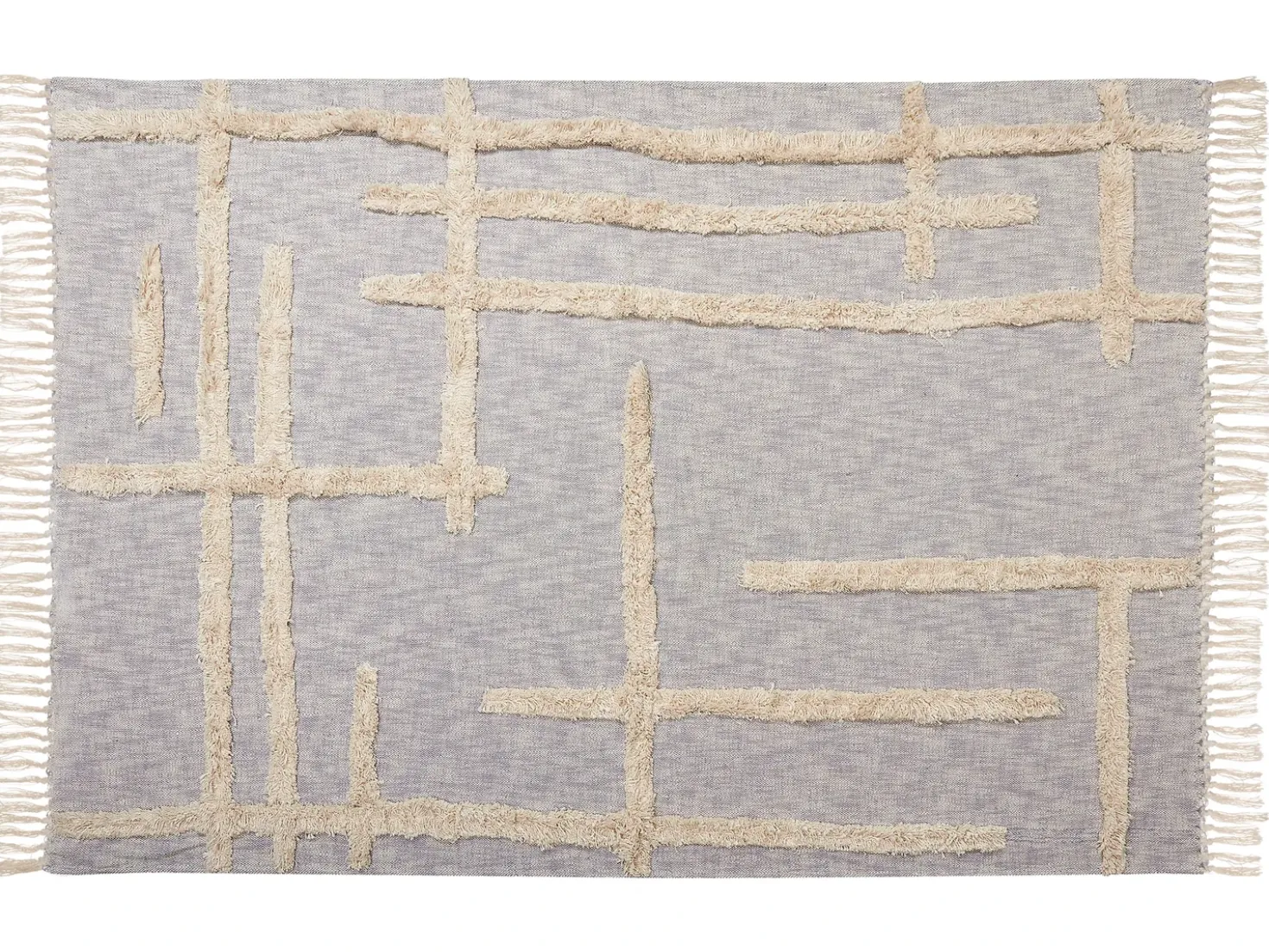Coperta HOSPET Cotone 130 x 180 cm Grigio